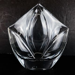 Baccarat Crystal Robert Rigot Bagatelle Vase 10.5"