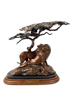 Kent ULLBERG "AFTERGLOW" Bronze Sculpture