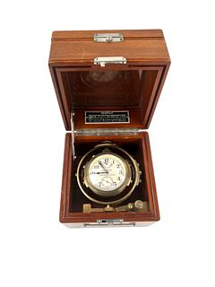 1943 Hamilton Model 22 Mounted Chronometer Watch