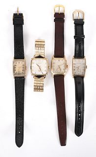 Four Hamilton Watches Including an "Eaton"