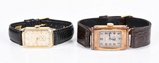 Two Longines Dress Watches