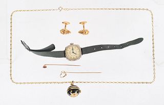 A Group of Estate Jewelry, Watches
