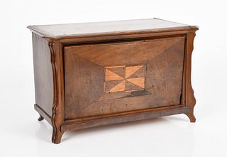 A Continental Baroque Style Miniature Chest