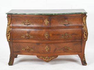 Regence Style Walnut Commode, Trouvailles Inc.