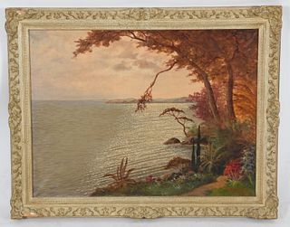 Louis Aston Knight (1873 - 1948) Oil on Canvas