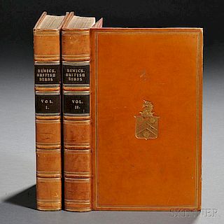 Bewick, Thomas (1753-1828) A History of British Birds  , Volumes One and Two.