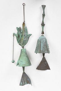 Paolo Soleri (1919-2013), Two Bronze Wind Bells