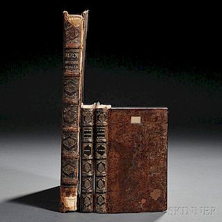 Bizot, Pierre (1630-1696) Histoire Metallique de la Republique de Hollande  , Two Editions in Three Volumes.