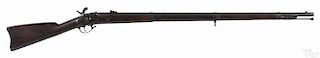 Welch, Brown & Co. US model 1861 percussion rifle, .58 caliber, the lock inscribed Norwich 1864