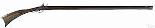 Full stock Pennsylvania flintlock long rifle, made from period and non-period elements