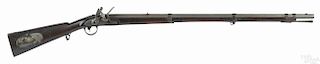US model 1817 Henry Deringer flintlock ''Common'' rifle, .54 caliber, both lock and barrel stamped