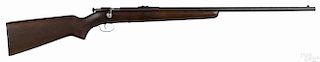 Two Winchester bolt action rifles, to include a Winchester model 67A single shot, .22 caliber