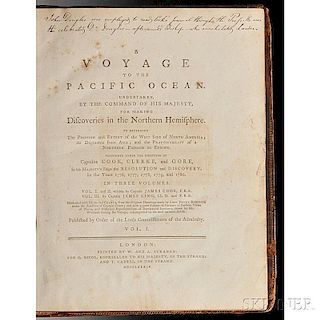 Cook's Third Voyage, Captain James Cook (1728-1779) A Voyage to the Pacific Ocean.