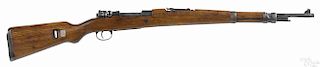 Czechoslovakian G-24 rifle, 8 mm, with a good hardwood stock, non-matching serial numbers