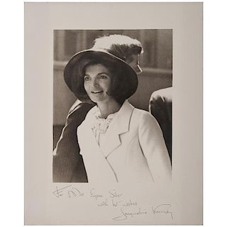 Jacqueline Kennedy Signed Photograph, Plus