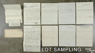 Civil War letters and ephemera from Robert Montgomery Smith Jackson, who was a surgeon