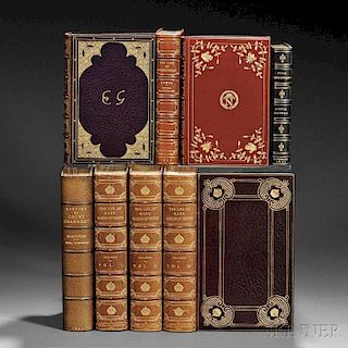 Extra-illustrated Books, Eight Volumes: