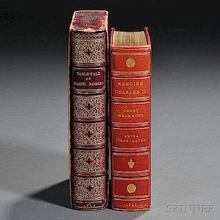 Extra-illustrated Books, Two Volumes.