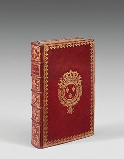BINDING WITH THE ARMS OF LOUIS XV.