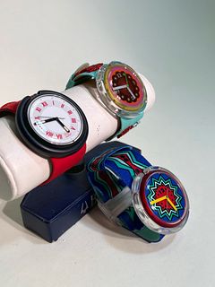 Vintage Pop Swatch Wristwatch Collection