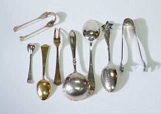 Vintage Sterling Silver Spoons & Utensils Collection