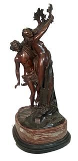 A Bronze Group of Apollo & Daphne~ After Gianlorenzo Bernini by Morelli & Rinaldi