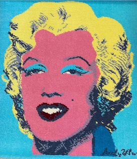 EGE Denmark~ After Andy Warhol~ Marilyn Monroe Tapestry Rug