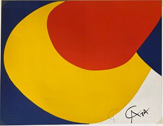 Alexander Calder~ Convection~ The Flying Colors Collection~ 1974