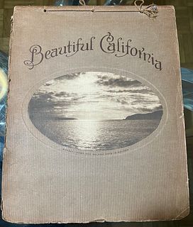 Cardinell-Vincent Co.~ Beautiful California~  12 Print Folio Sepia Tone