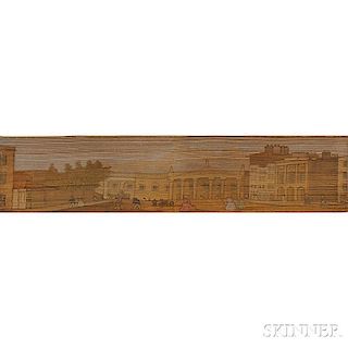Fore-edge Paintings, College Street Dublin; and Parliament Square, Trinity College Dublin; Two Volumes.