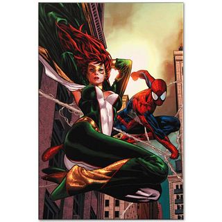 Marvel Comics "Amazing Spider-Man Family #6" Numbered Limited Edition Giclee on Canvas by Paulo Siqueira with COA.