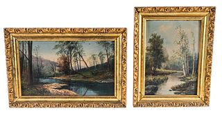 2 Oil Paintings of Meriden - Matzow