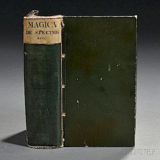 Grosse, Henning, ed. (1553-1621) Magica de Spectris et Apparitionibus Spiritu[m] de Vaticiniis Divinationibus &c.