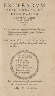 Lalamant, Exterarum, 1571