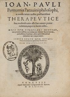 Pernumia,Therapeutice,1564