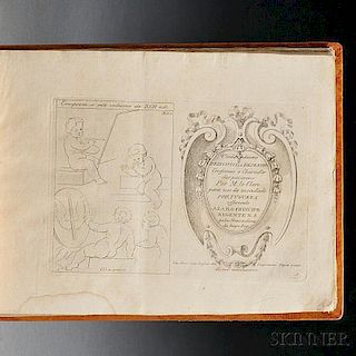 Leclerc, Sebastien (1637-1714) Verdadeiros Principios do Desenho Conforme a Character das Paixoens Por M. le Clerc para uso da mocidade