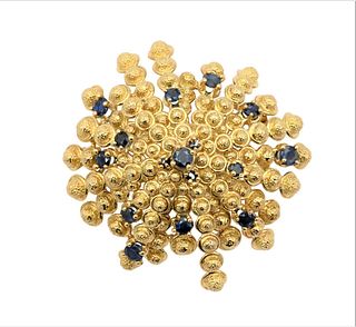 Tiffany & Company 18 Karat Yellow Gold Brooch