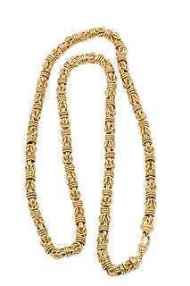 14 Karat Yellow Gold Necklace