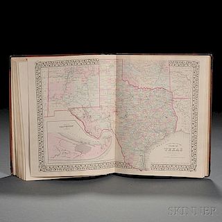 Mitchell's New General Atlas, Containing Maps of the Various Countries of the World, Plans of Cities, etc. Embraced in Ninety-three Qu