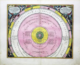 Colorful Celestial Charts by Andreas Cellarius