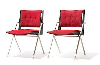 Ladislav Rado (Czechoslovakian, 1909-1993), KNOLL & DRAKE, CIRCA 1950s, a pair of armchairs