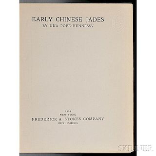 Pope-Hennessy, Una (1876-1949) Early Chinese Jades.