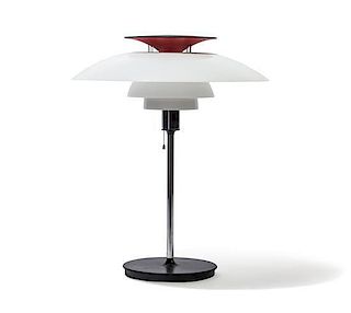 Poul Henningsen (Danish, 1894-1967), LOUIS POULSEN, CIRCA 1960s, a table lamp, model number 23440