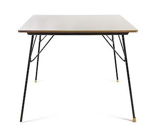 Charles and Ray Eames (American, 1907-1978; 1912-1988), HERMAN MILLER, CIRCA 1947, DTM-20 folding card table