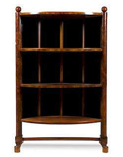 * An Art Deco Three-Tiered Etagere Height 64 inches
