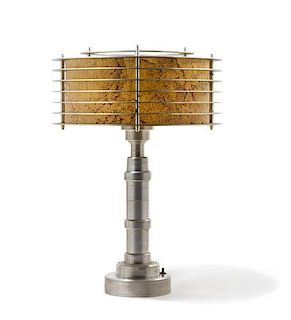 * Walter Von Nessen (Germany, 1889-1943), CIRCA 1930s, an Art Deco table lamp