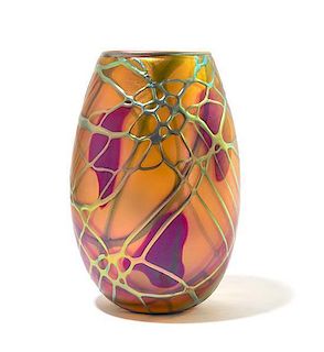 * Charles Lotton (American, b.1935), USA, 2010, glass vase