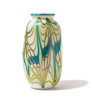 * Charles Lotton (American, b.1935), USA, 1979, glass vase