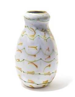 * Charles Lotton (American, b.1935), USA, 1977, glass vase