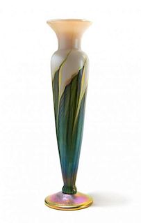 * Lundberg Studios, USA, 2004, glass vase, marked 060717